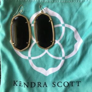 Kendra Scott Danielle Black Earrings